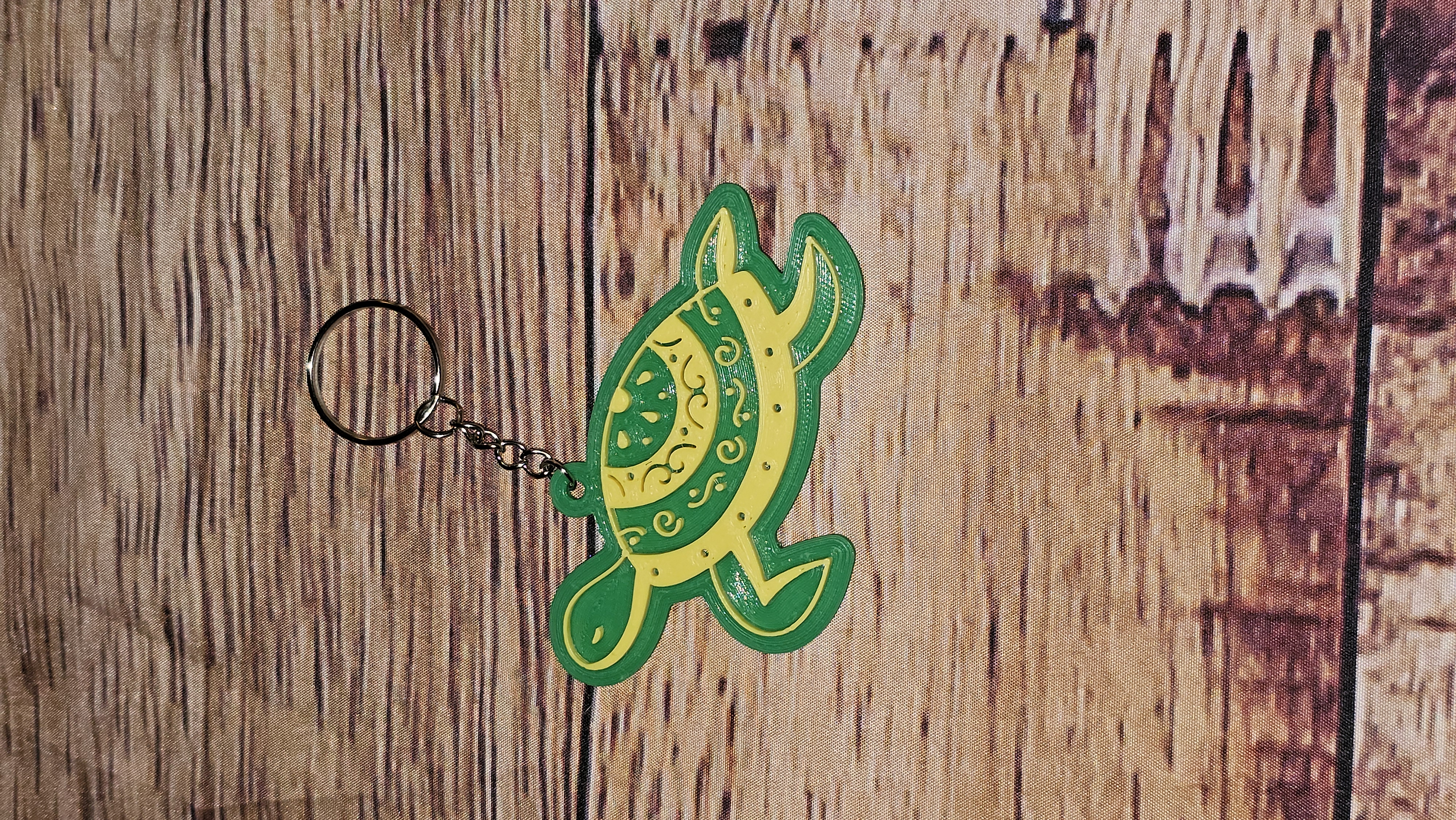 Custom Keychain - Personalized 3D printed keychain